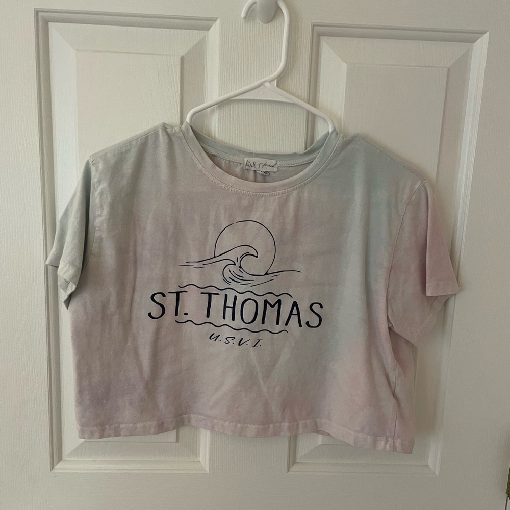 St.Thomas Cropped Tee